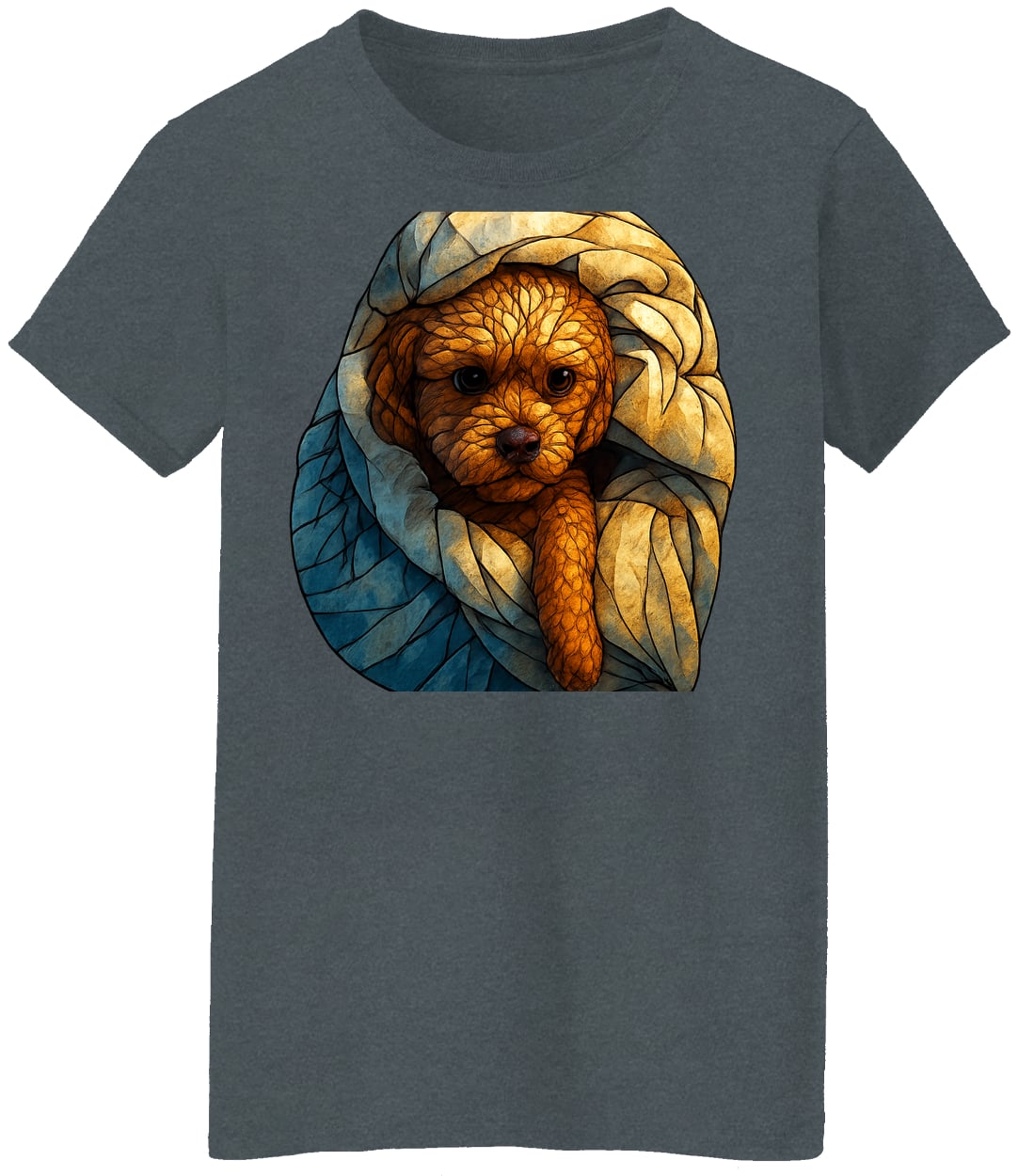 G500L Ladies' 5.3 oz. T-Shirt - Dark Heather