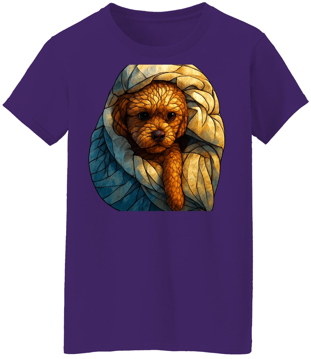 G500L Ladies' 5.3 oz. T-Shirt - Purple