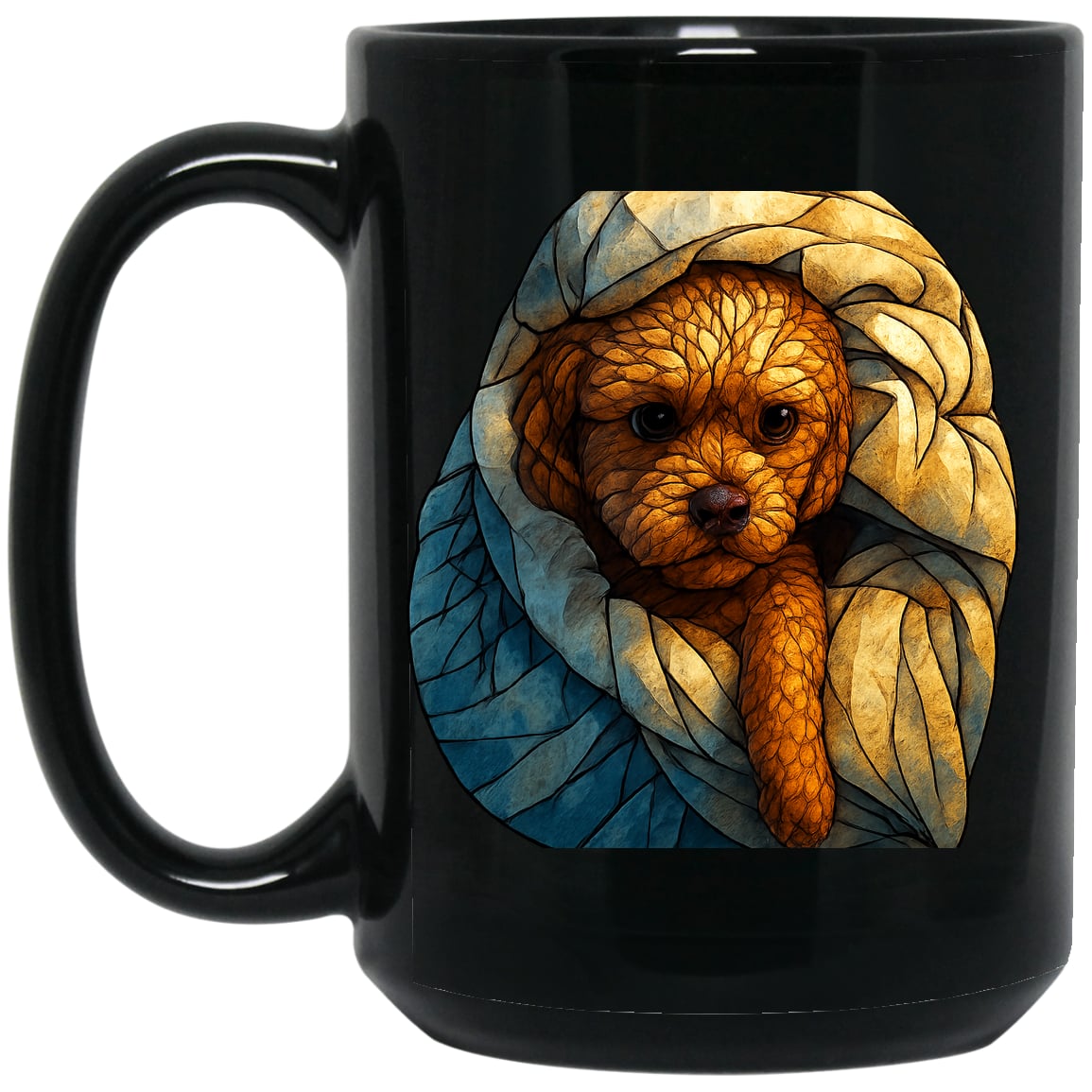 BM15OZ 15oz Black Mug Design Preview