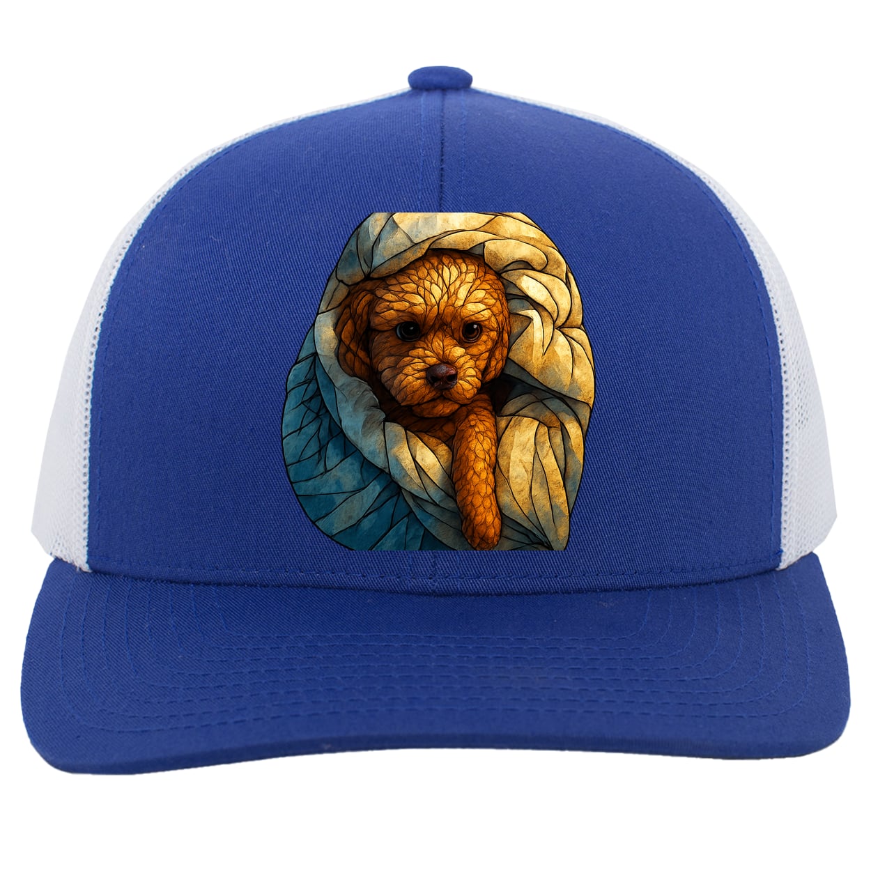 104C Trucker Snap Back - Royal/White