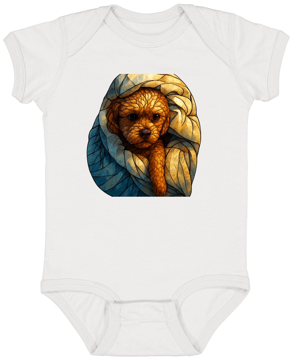 4424 Infant Fine Jersey Bodysuit - White