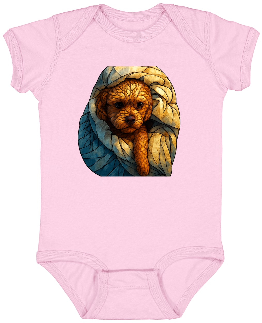 4424 Infant Fine Jersey Bodysuit - Pink