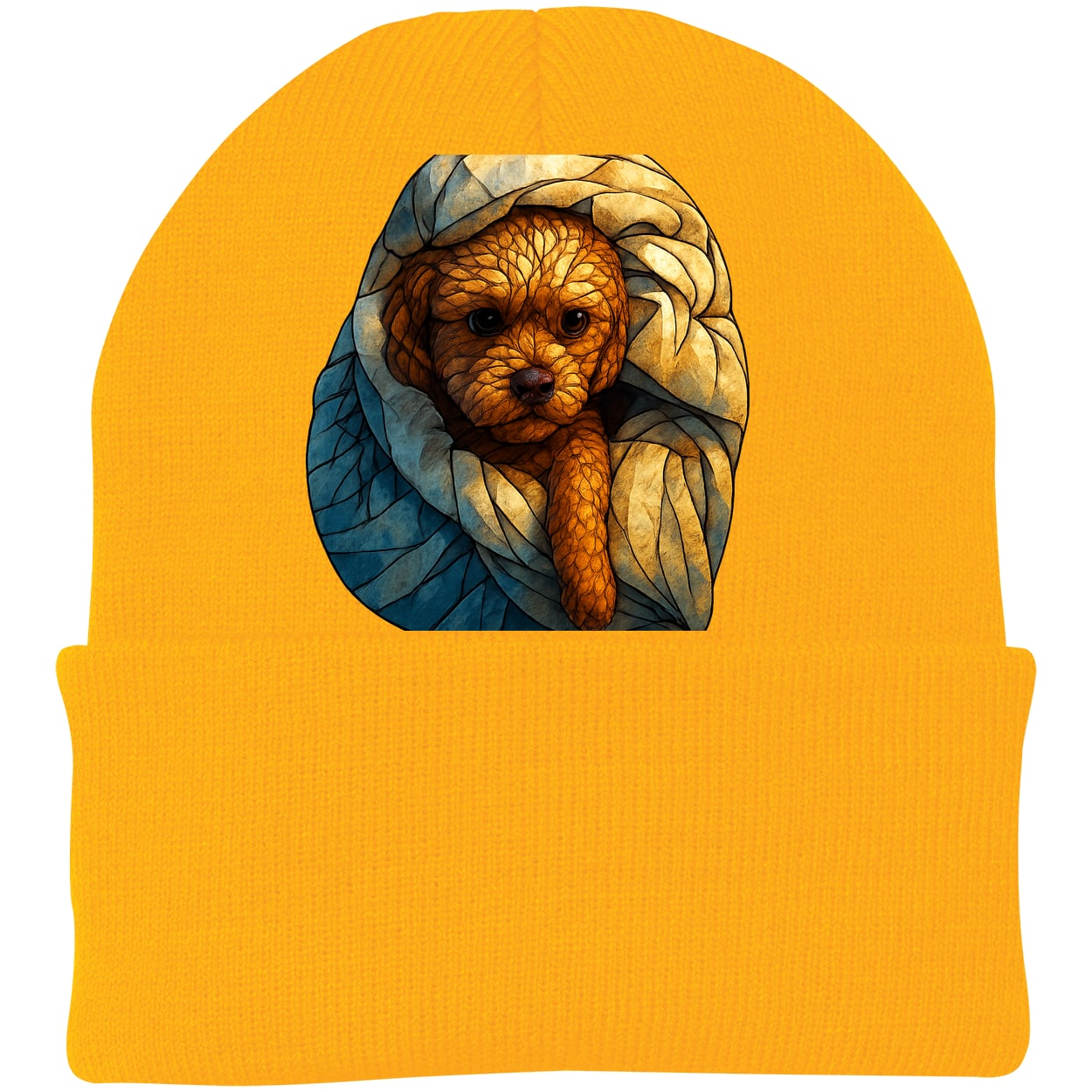 CP90 Port & Company Knit Beanie - Athletic Gold