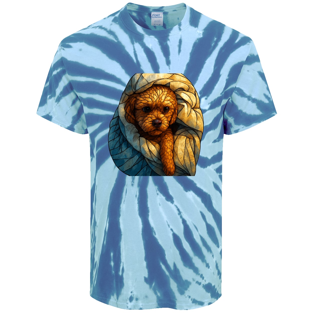PC147 Port & Company Tie-Dye Tee - Royal