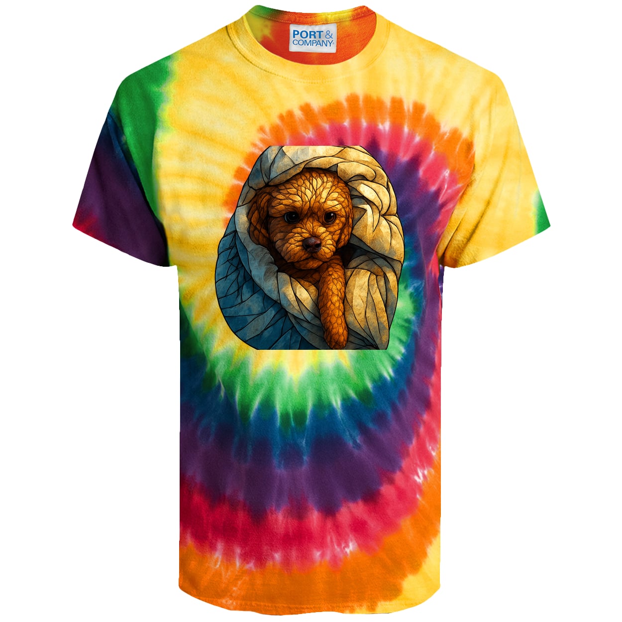 PC147 Port & Company Tie-Dye Tee - Rainbow