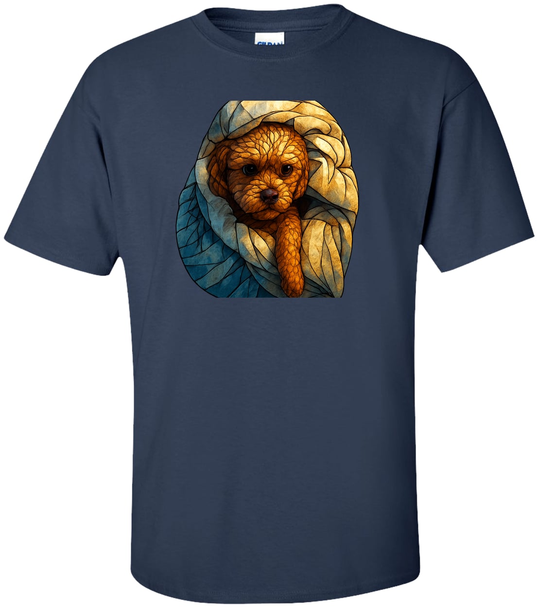 G200T Gildan Mens Tall Ultra Cotton Tee - Navy