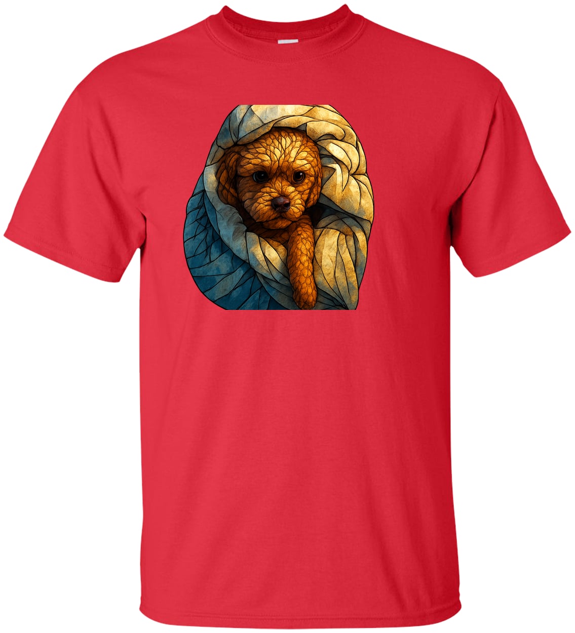 G200T Gildan Mens Tall Ultra Cotton Tee - Red