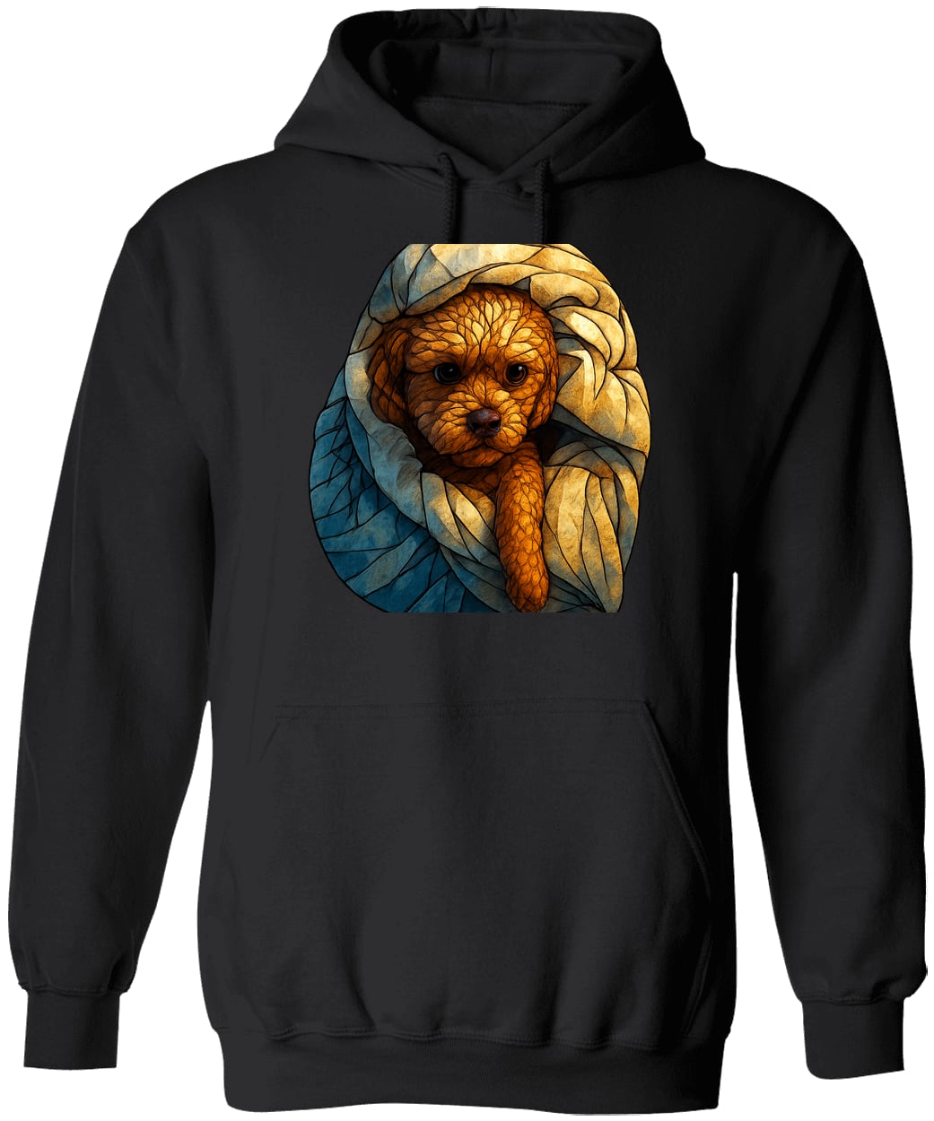 G185 Gildan Pullover Hoodie - Black
