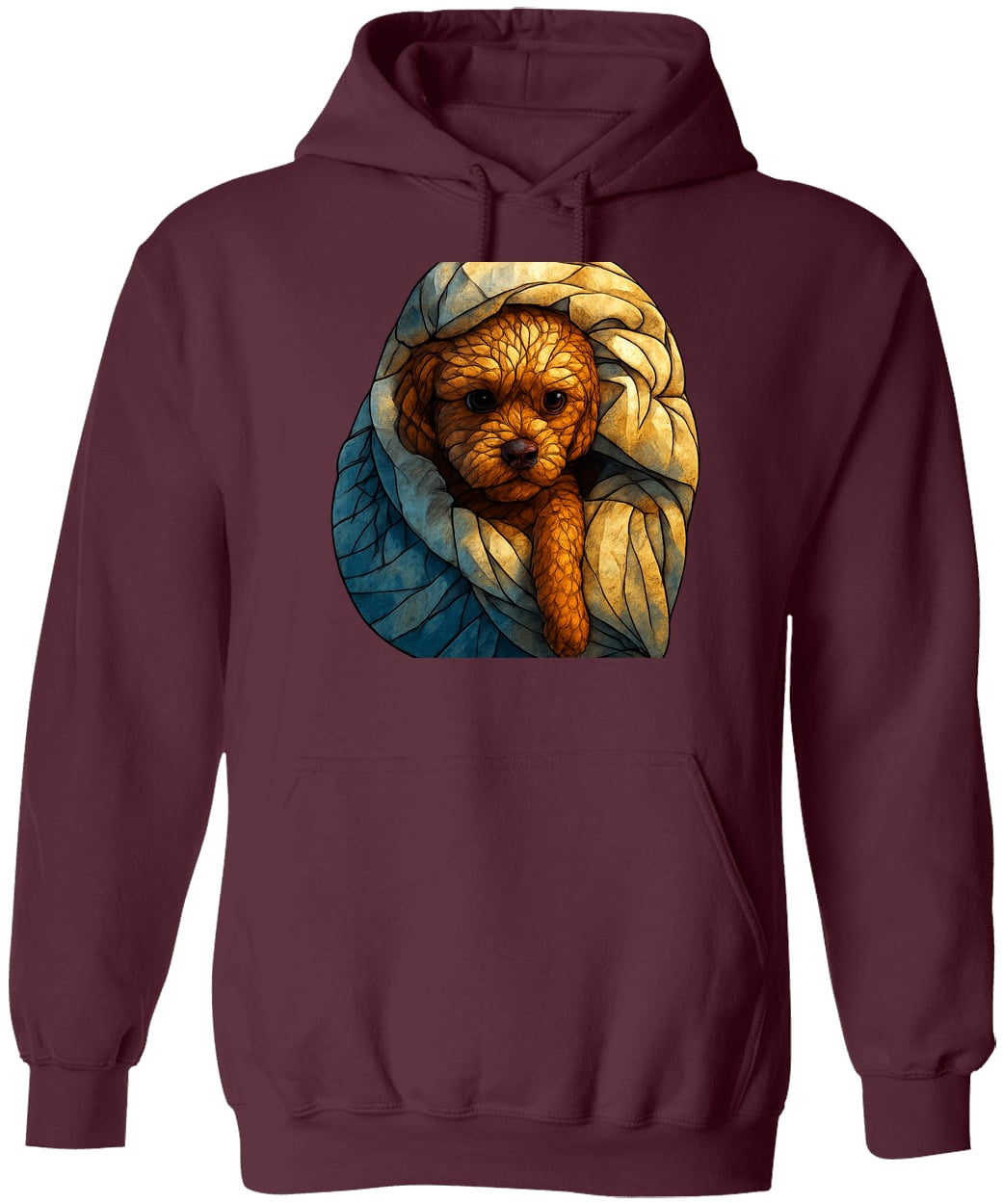 G185 Gildan Pullover Hoodie - Maroon