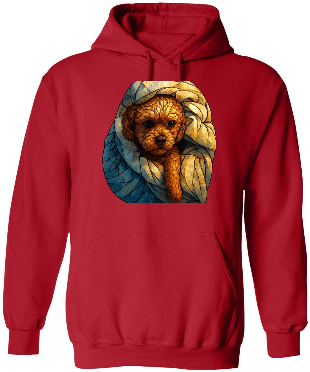 G185 Gildan Pullover Hoodie - Red