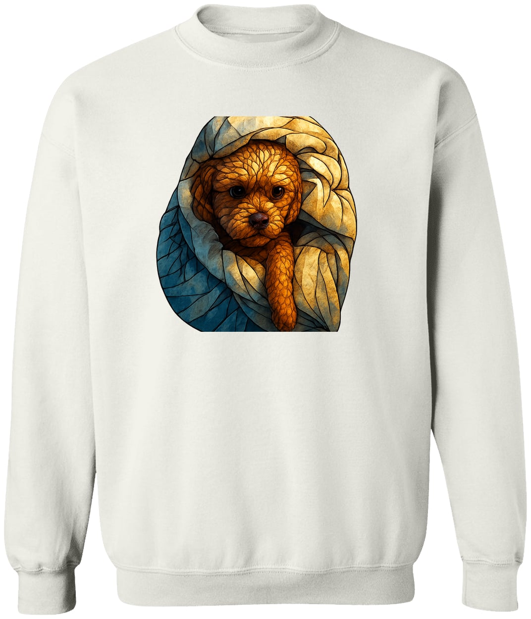 G180 Gildan Crewneck Pullover Sweatshirt - White