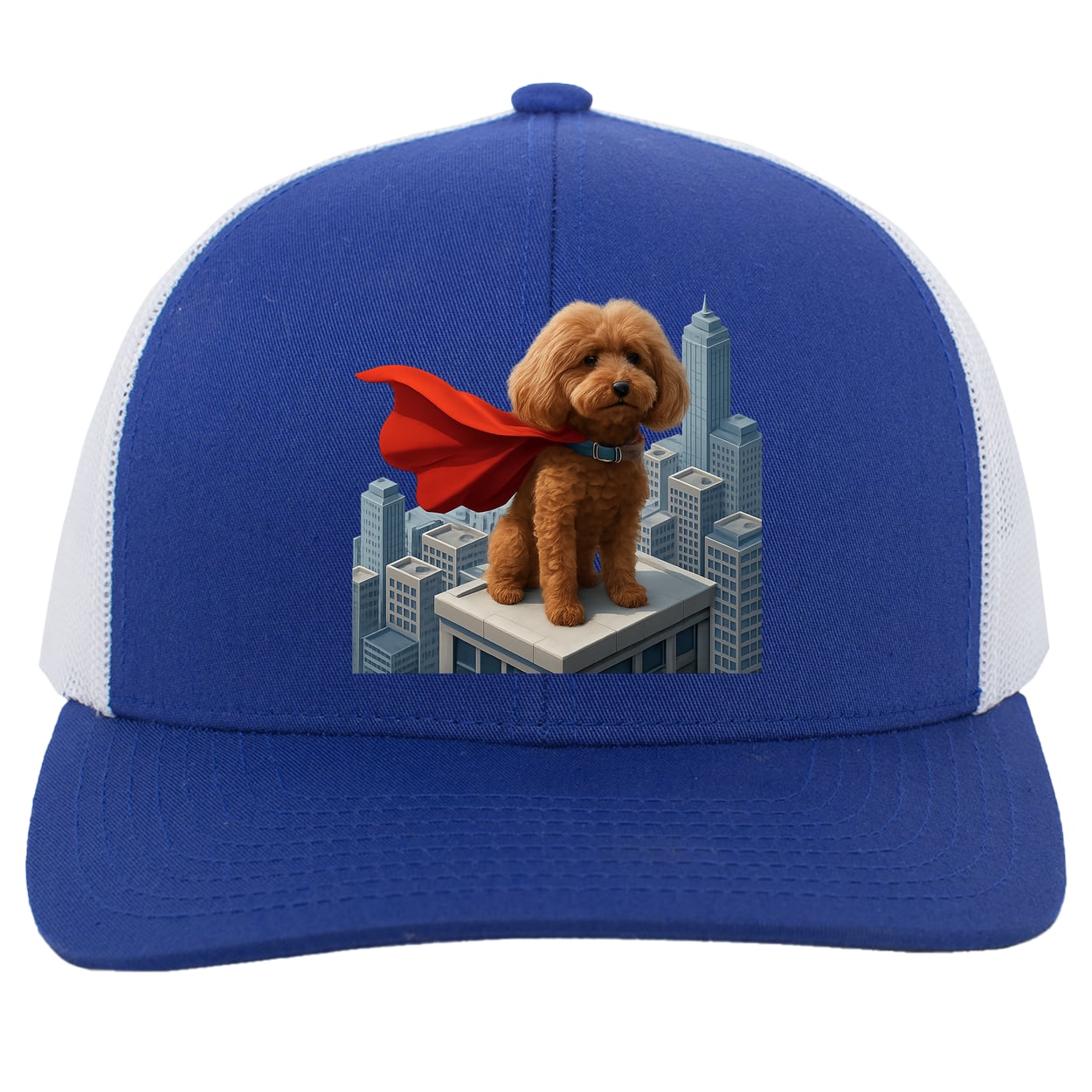104C Trucker Snap Back - Royal/White