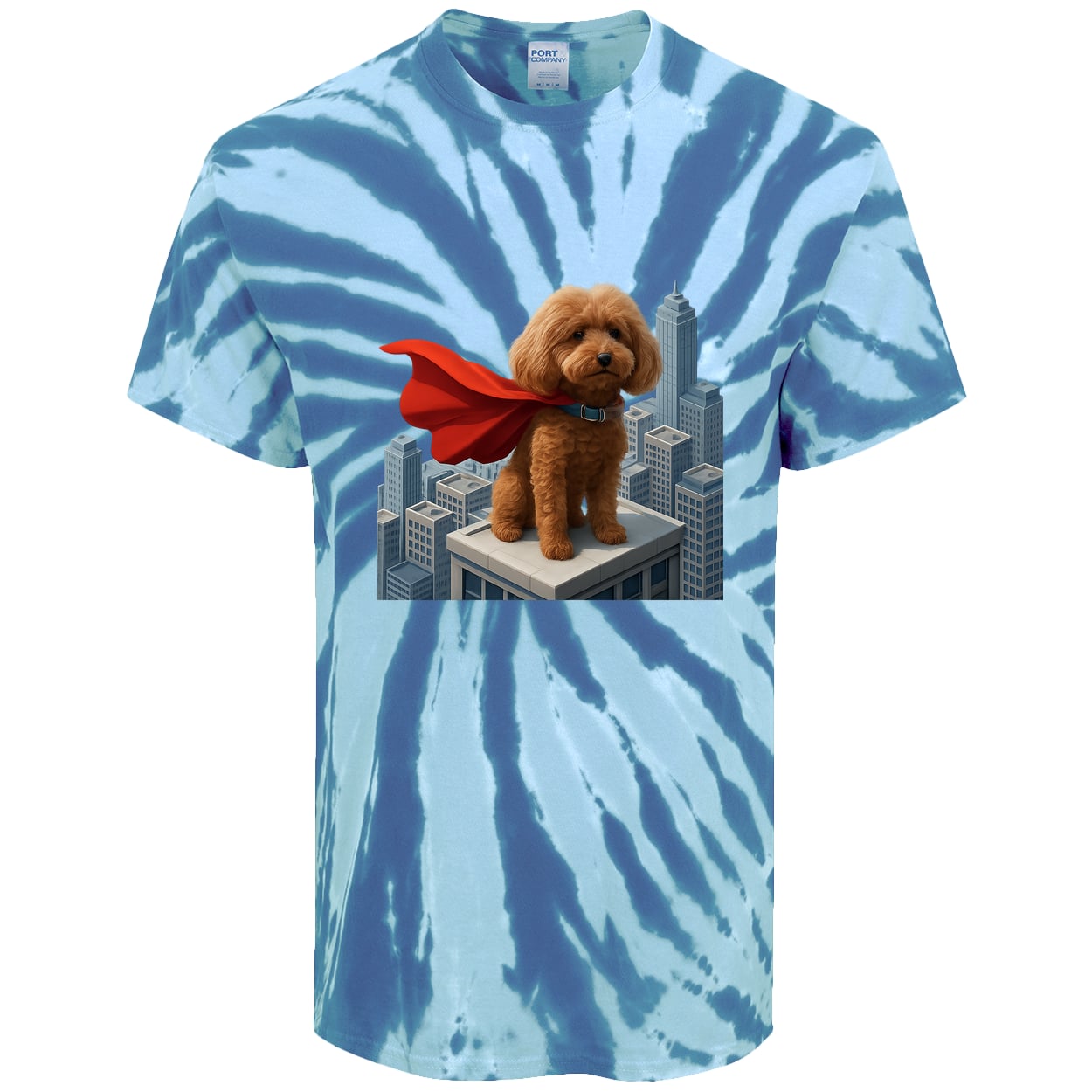 PC147 Port & Company Tie-Dye Tee - Royal