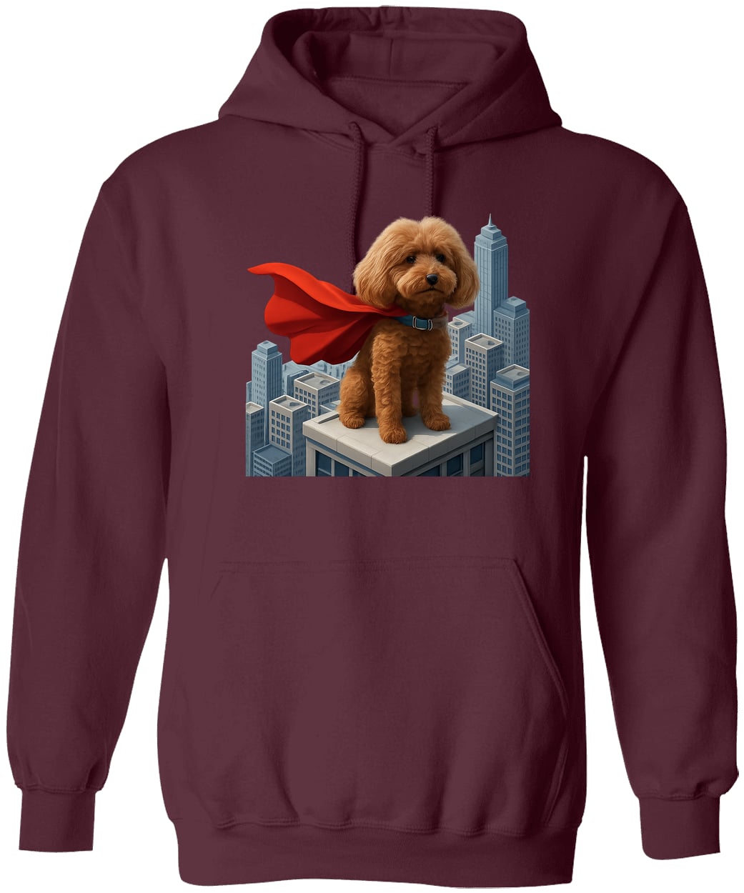 G185 Gildan Pullover Hoodie - Maroon