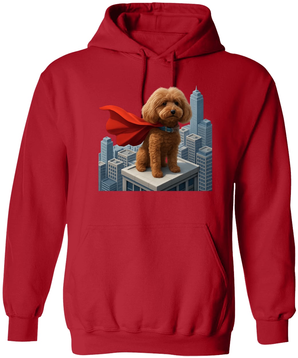 G185 Gildan Pullover Hoodie - Red