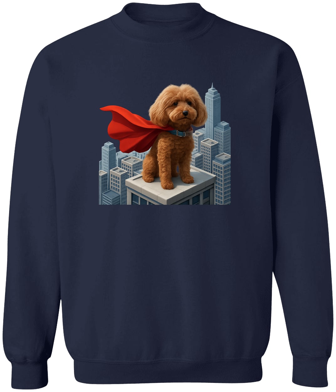 G180 Gildan Crewneck Pullover Sweatshirt - Navy