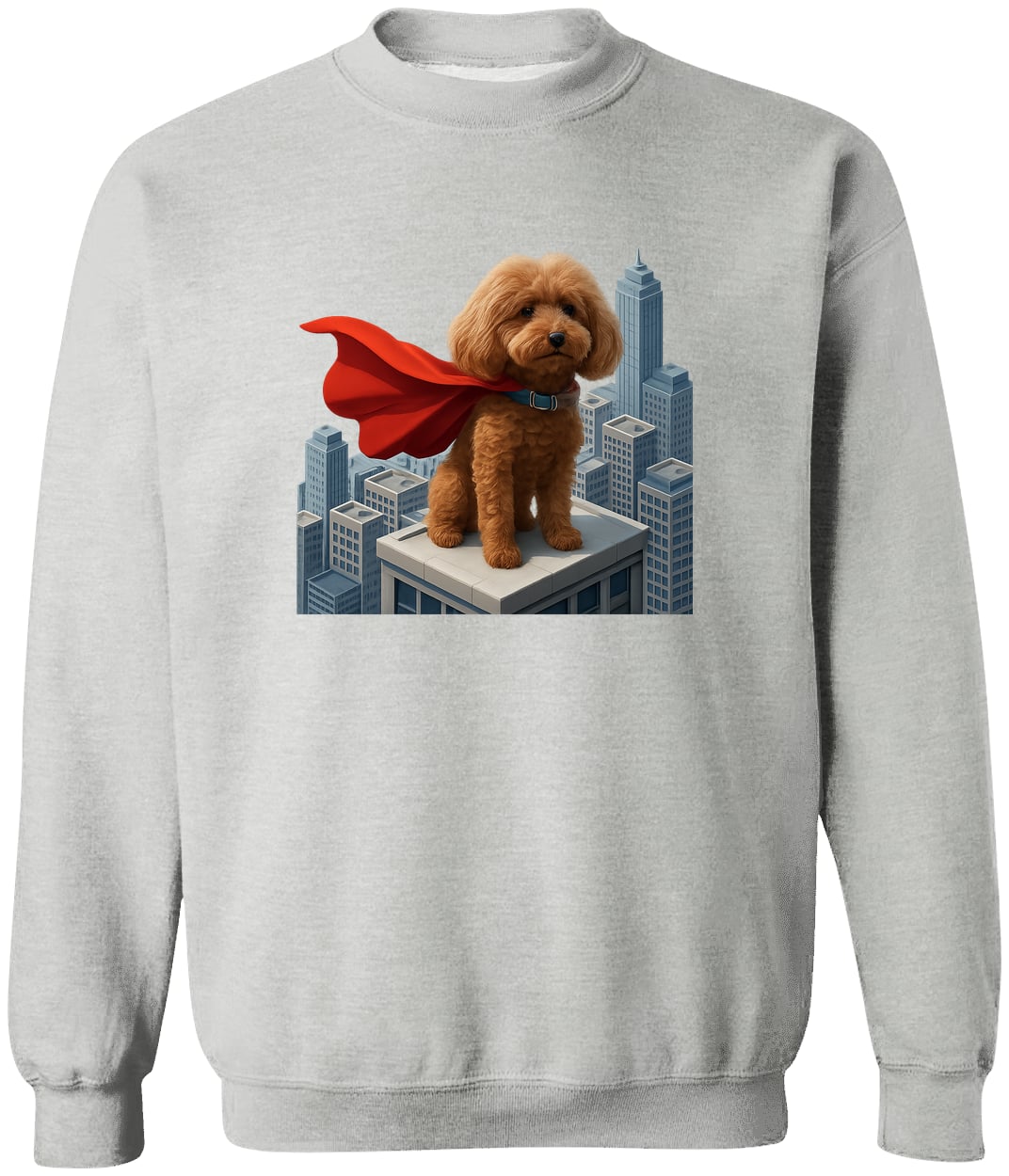 G180 Gildan Crewneck Pullover Sweatshirt - Sport Grey