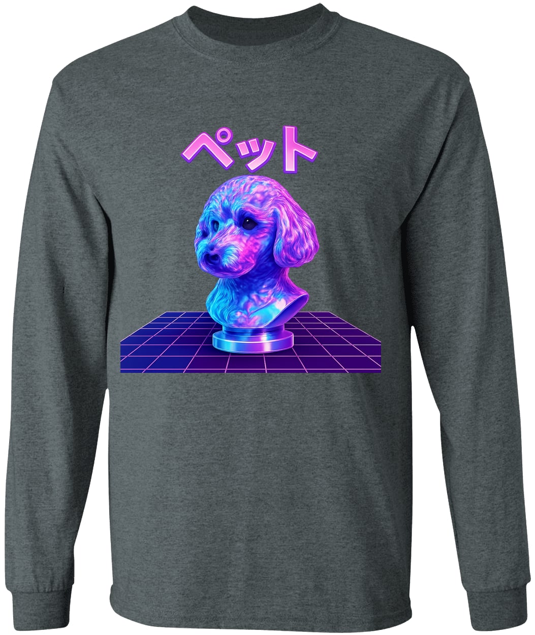 G540 LS T-Shirt 5.3 oz. - Dark Heather
