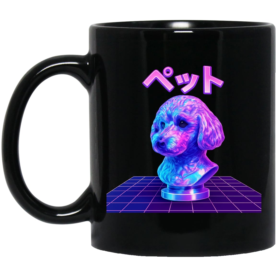 BM11OZ 11oz Black Mug Design Preview