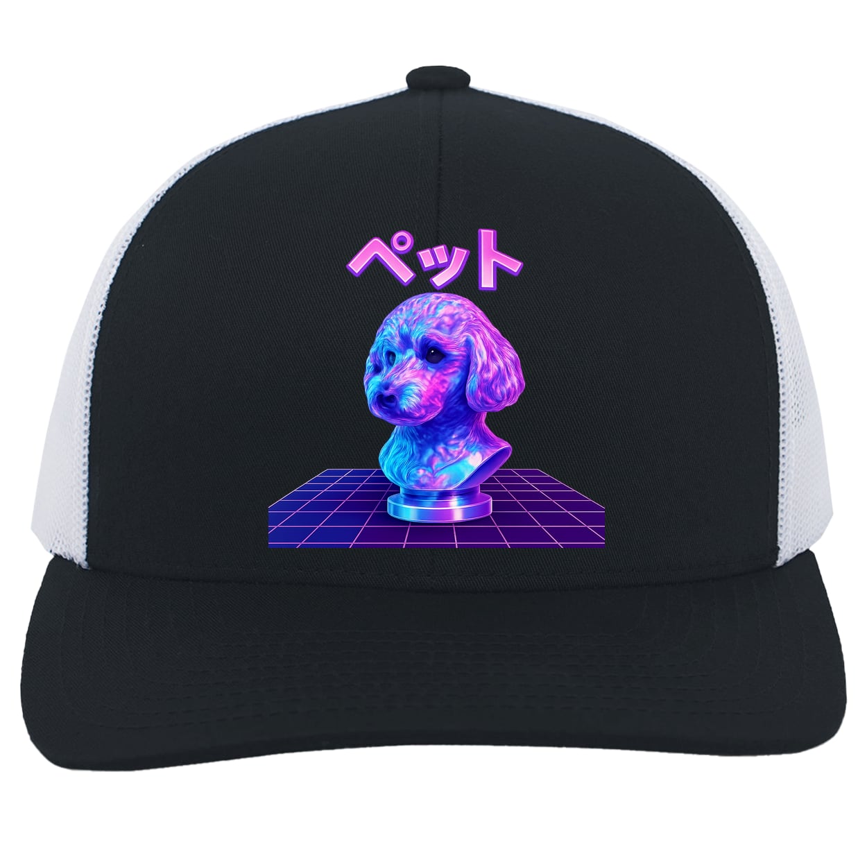 104C Trucker Snap Back - Navy/White