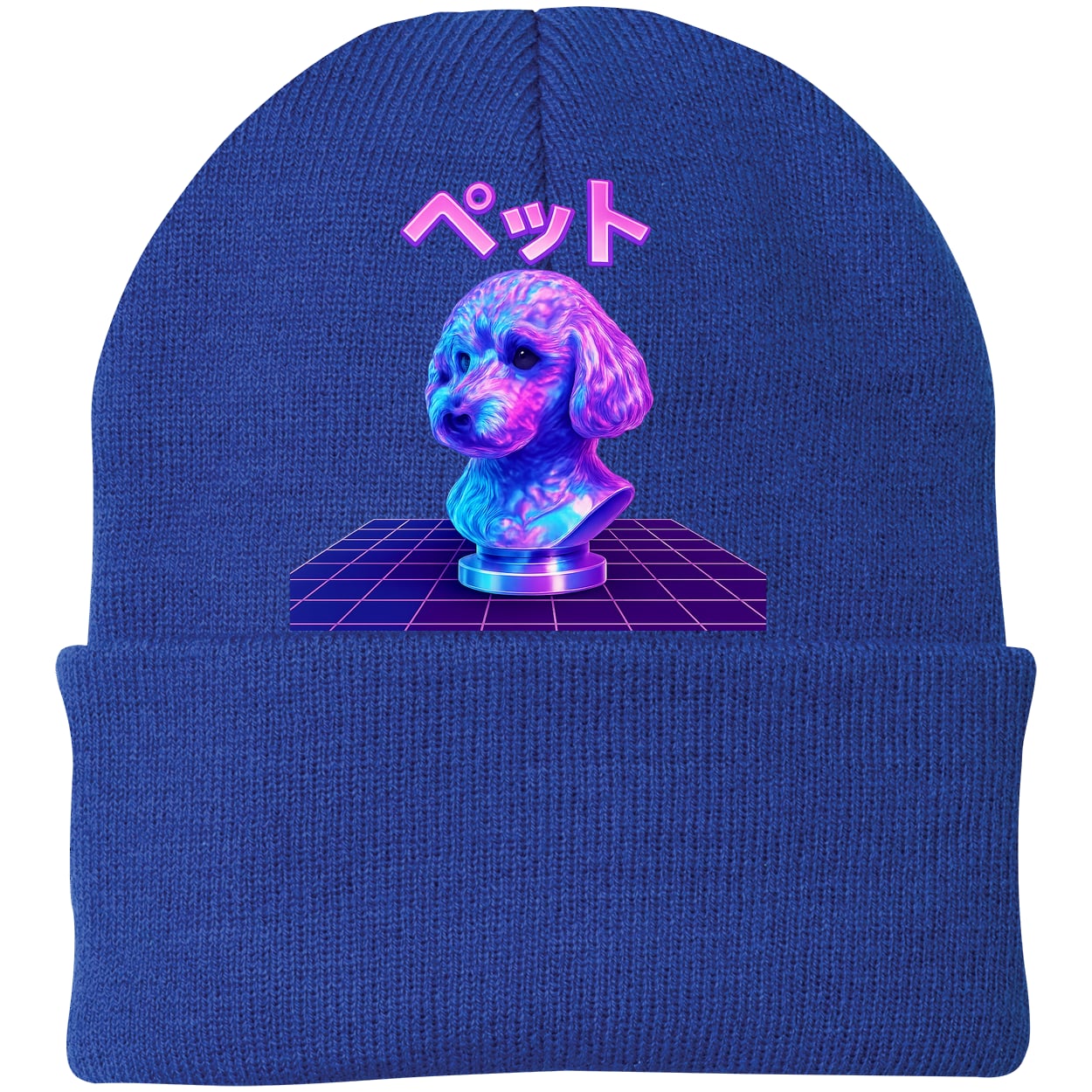CP90 Port & Company Knit Beanie - Athletic Royal