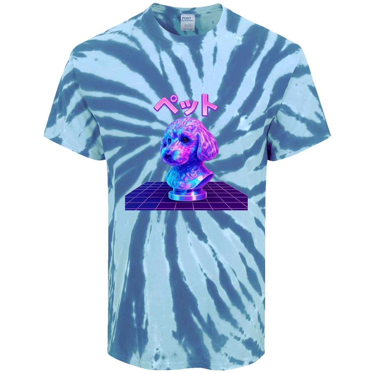 PC147 Port & Company Tie-Dye Tee - Royal