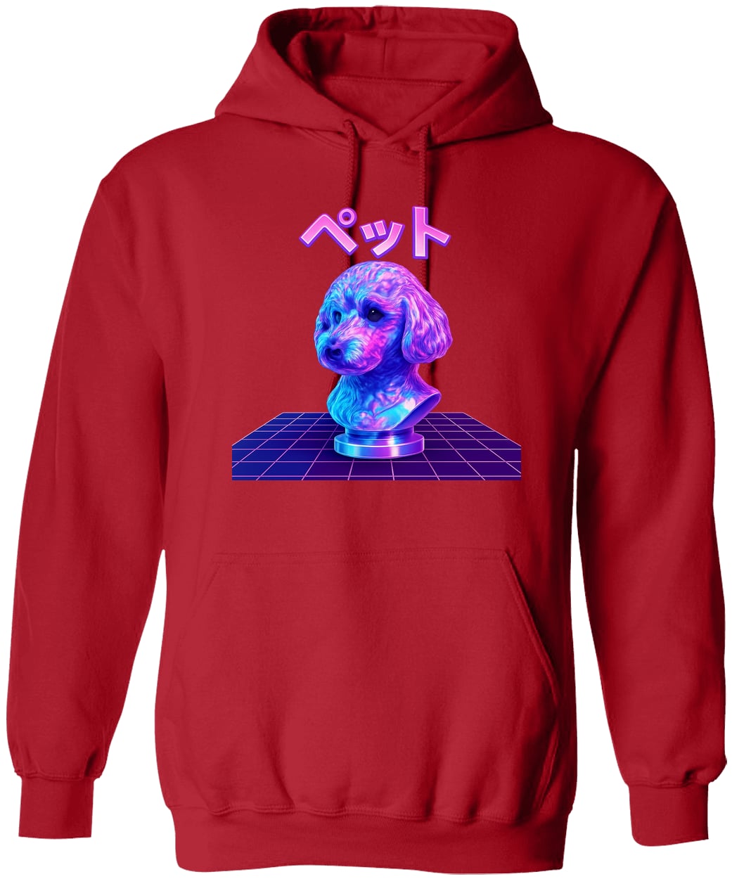 G185 Gildan Pullover Hoodie - Red