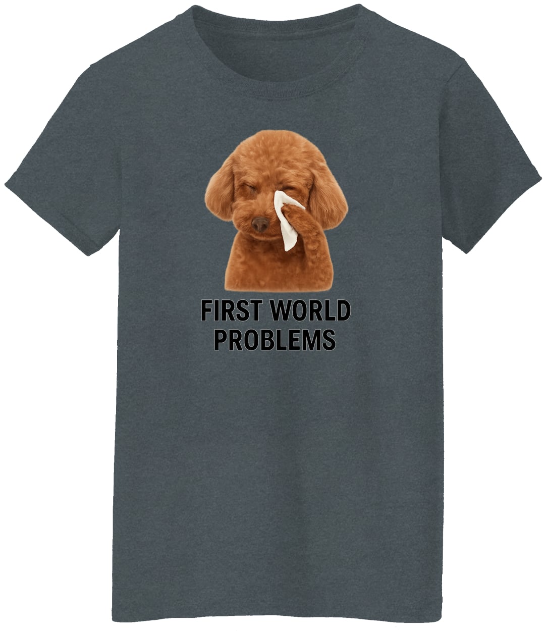 G500L Ladies' 5.3 oz. T-Shirt - Dark Heather