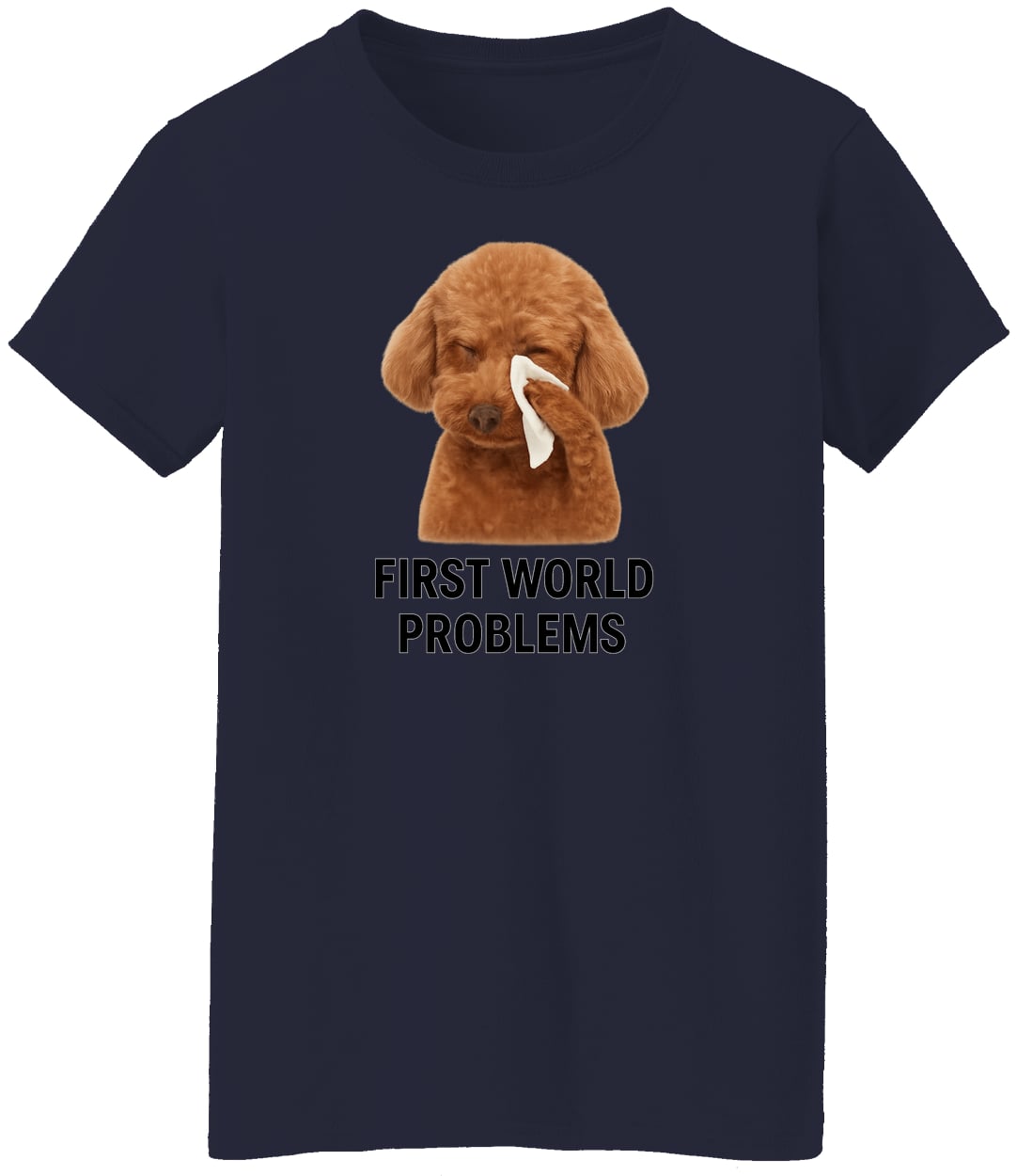 G500L Ladies' 5.3 oz. T-Shirt - Navy