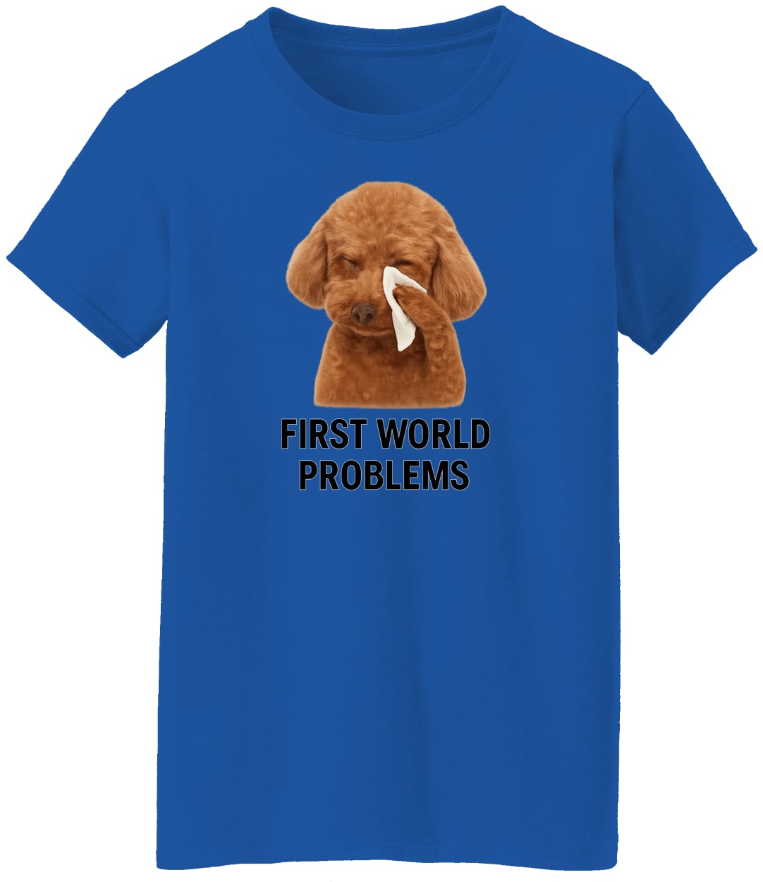 G500L Ladies' 5.3 oz. T-Shirt - Royal