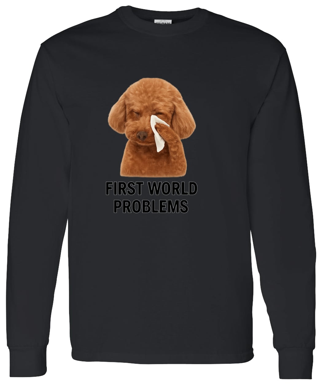 G540 LS T-Shirt 5.3 oz. - Black