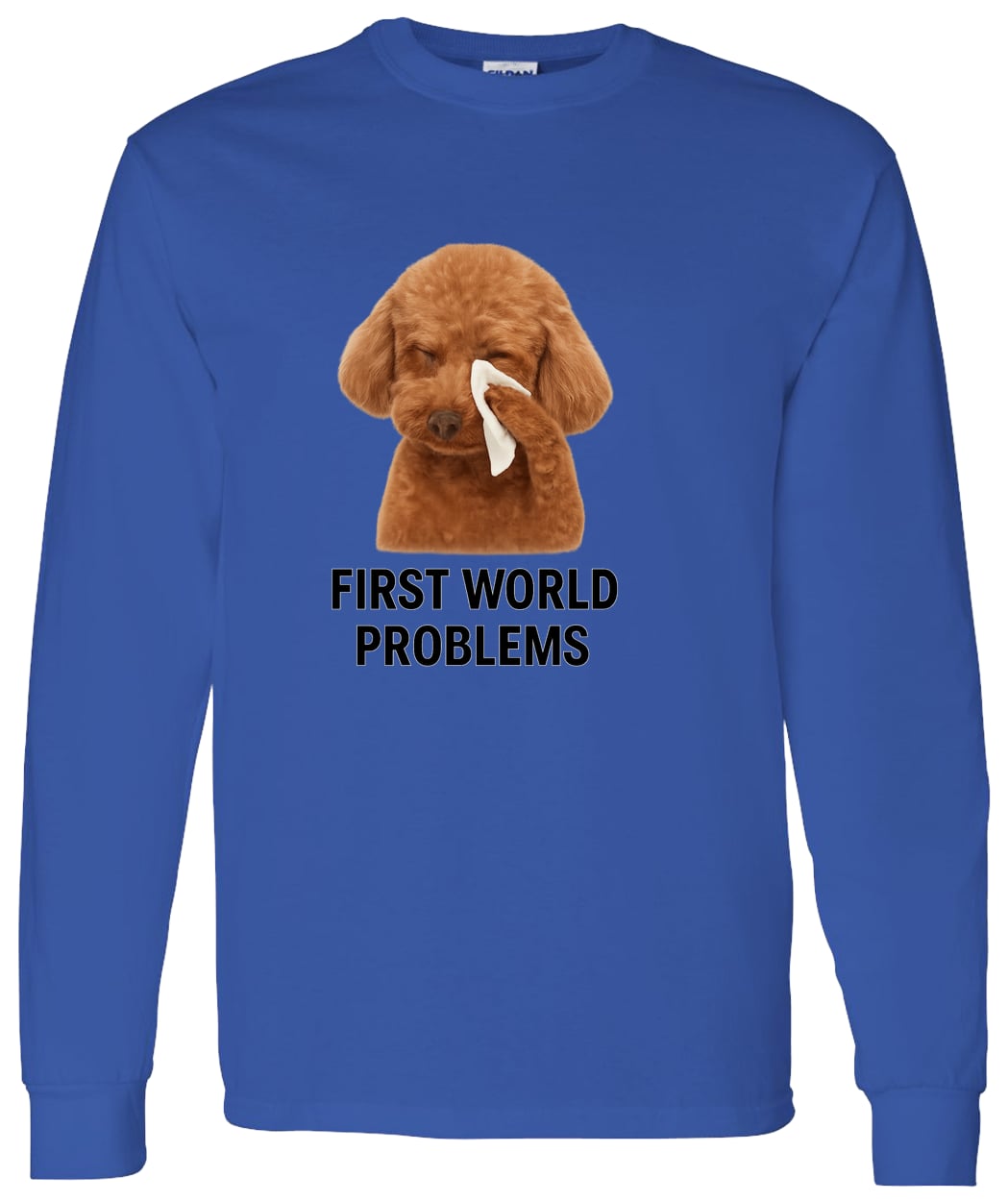 G540 LS T-Shirt 5.3 oz. - Royal