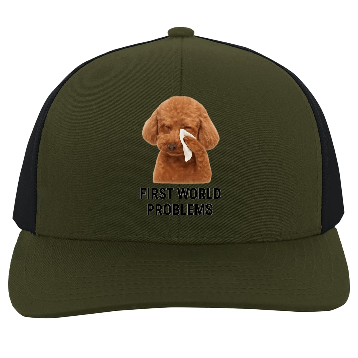 104C Trucker Snap Back - Moss/Charcoal