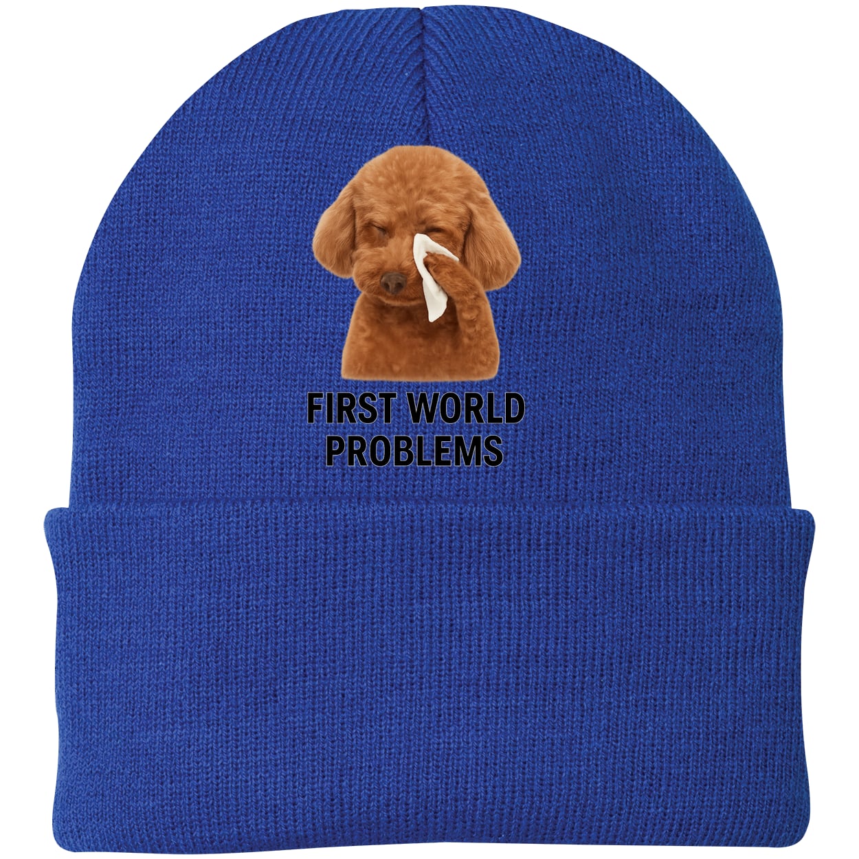 CP90 Port & Company Knit Beanie - Athletic Royal