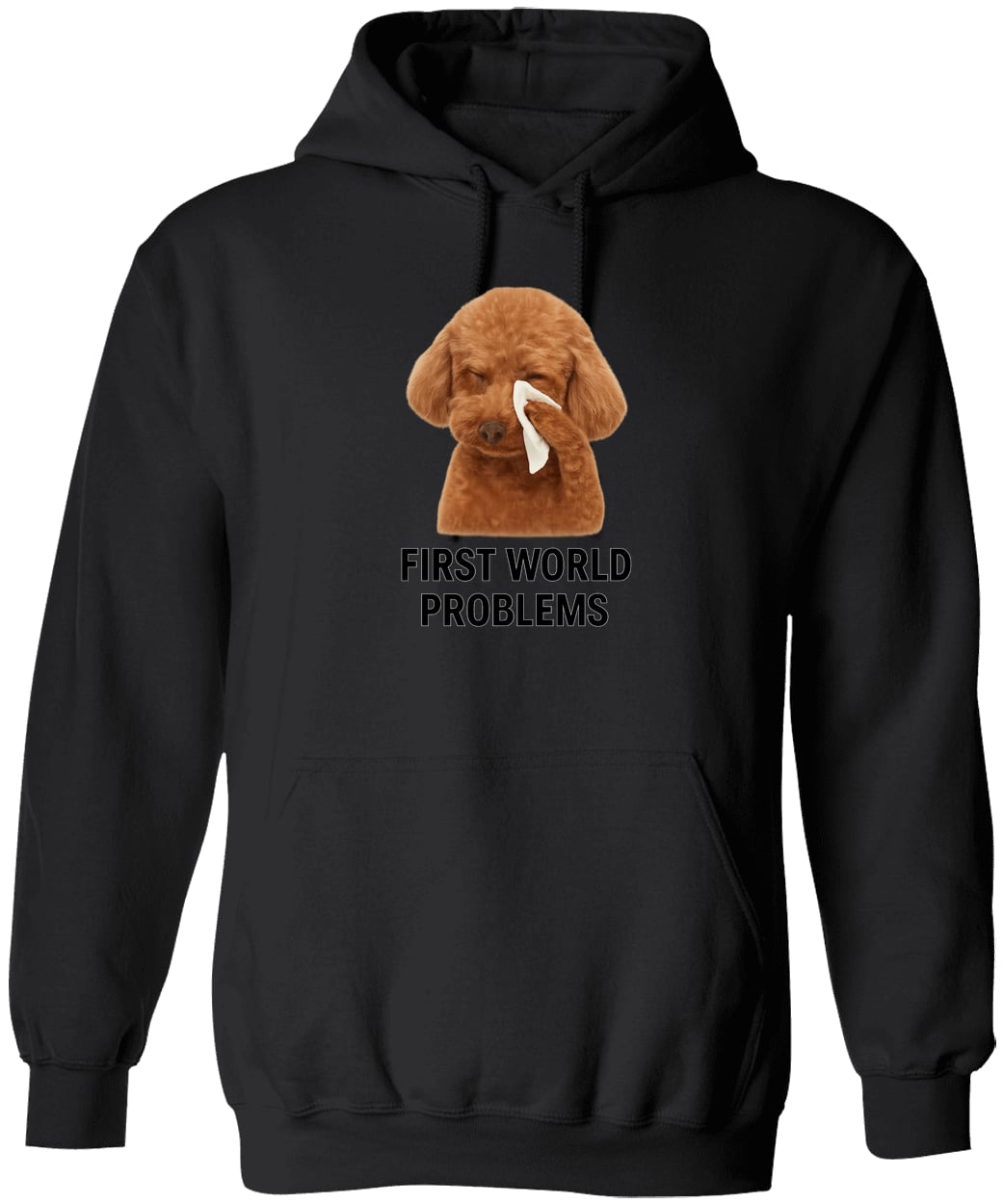 G185 Gildan Pullover Hoodie - Black