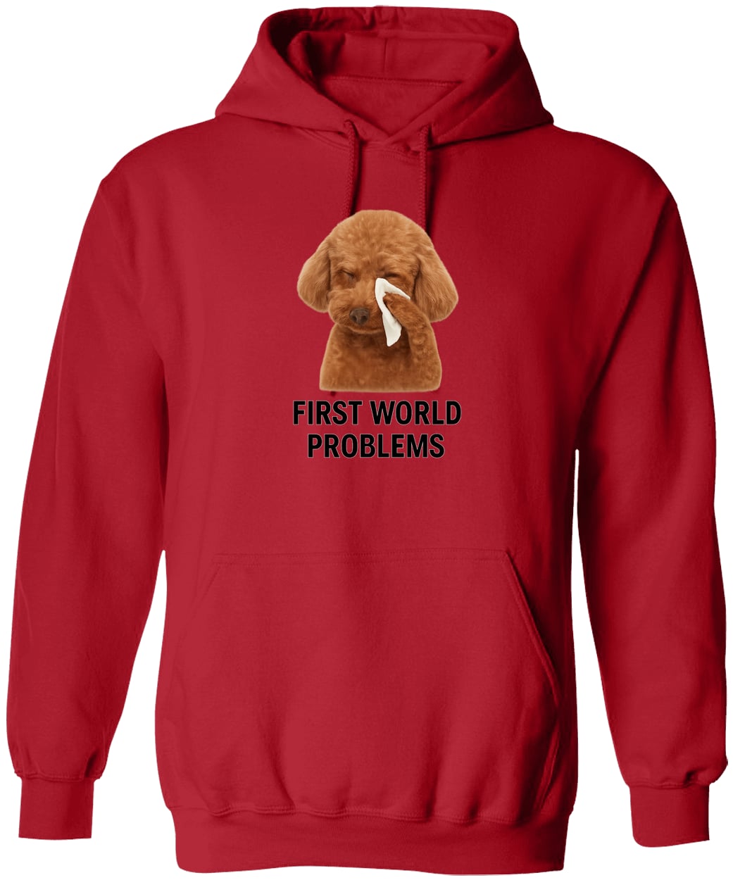 G185 Gildan Pullover Hoodie - Red