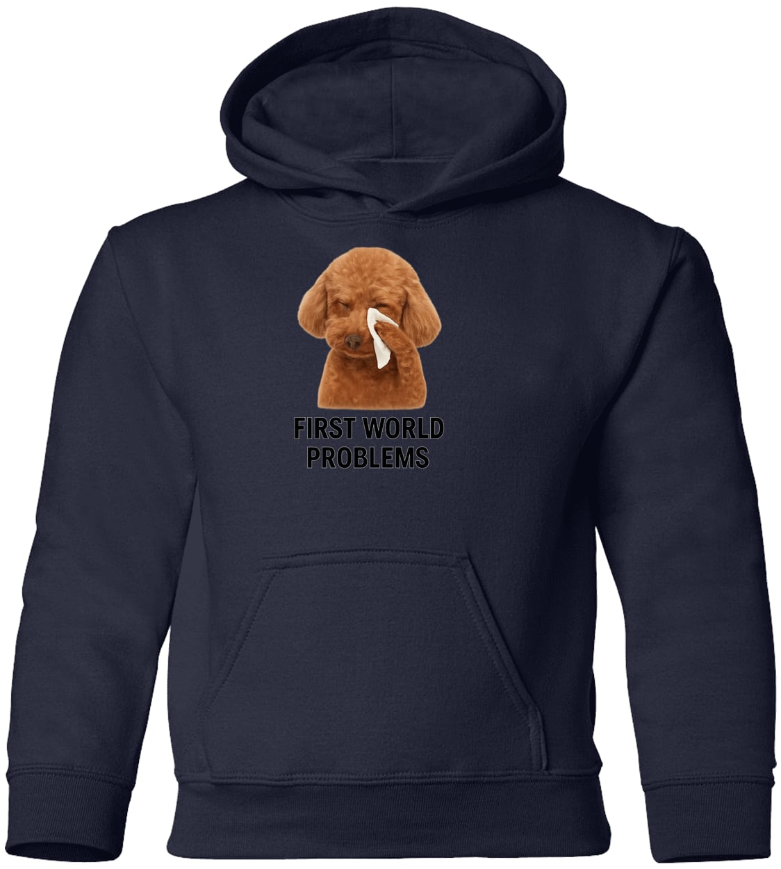 G185B Gildan Youth Pullover Hoodie - Navy