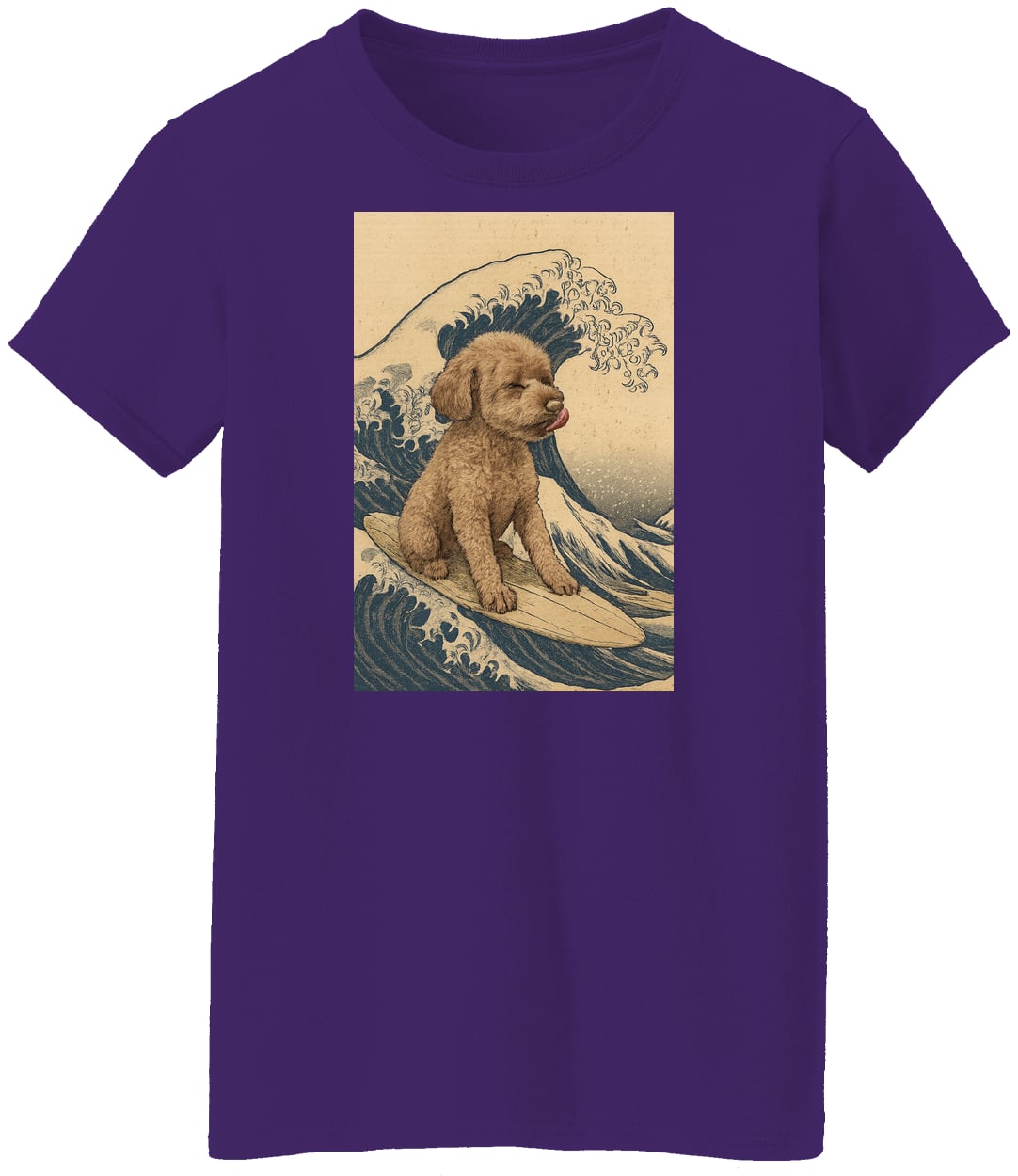 G500L Ladies' 5.3 oz. T-Shirt - Purple