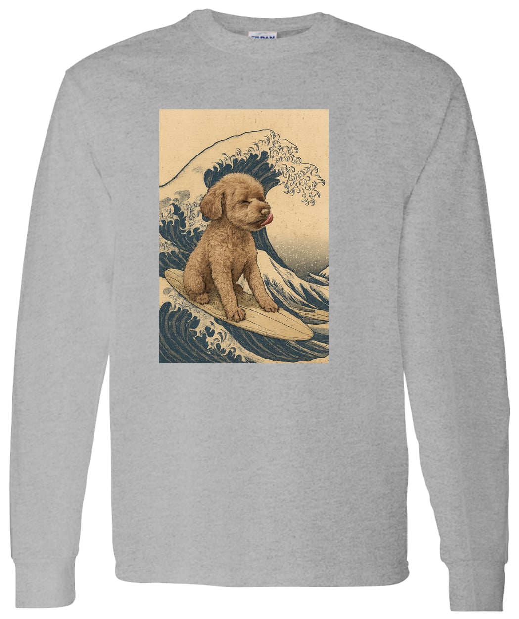 G540 LS T-Shirt 5.3 oz. - Sport Grey