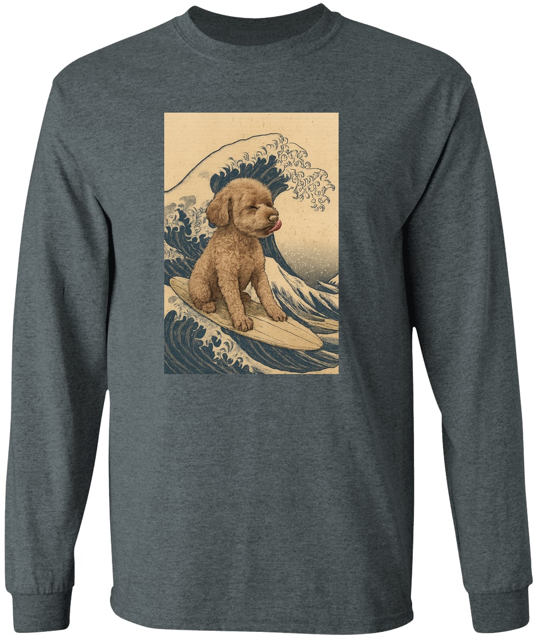 G540 LS T-Shirt 5.3 oz. - Dark Heather