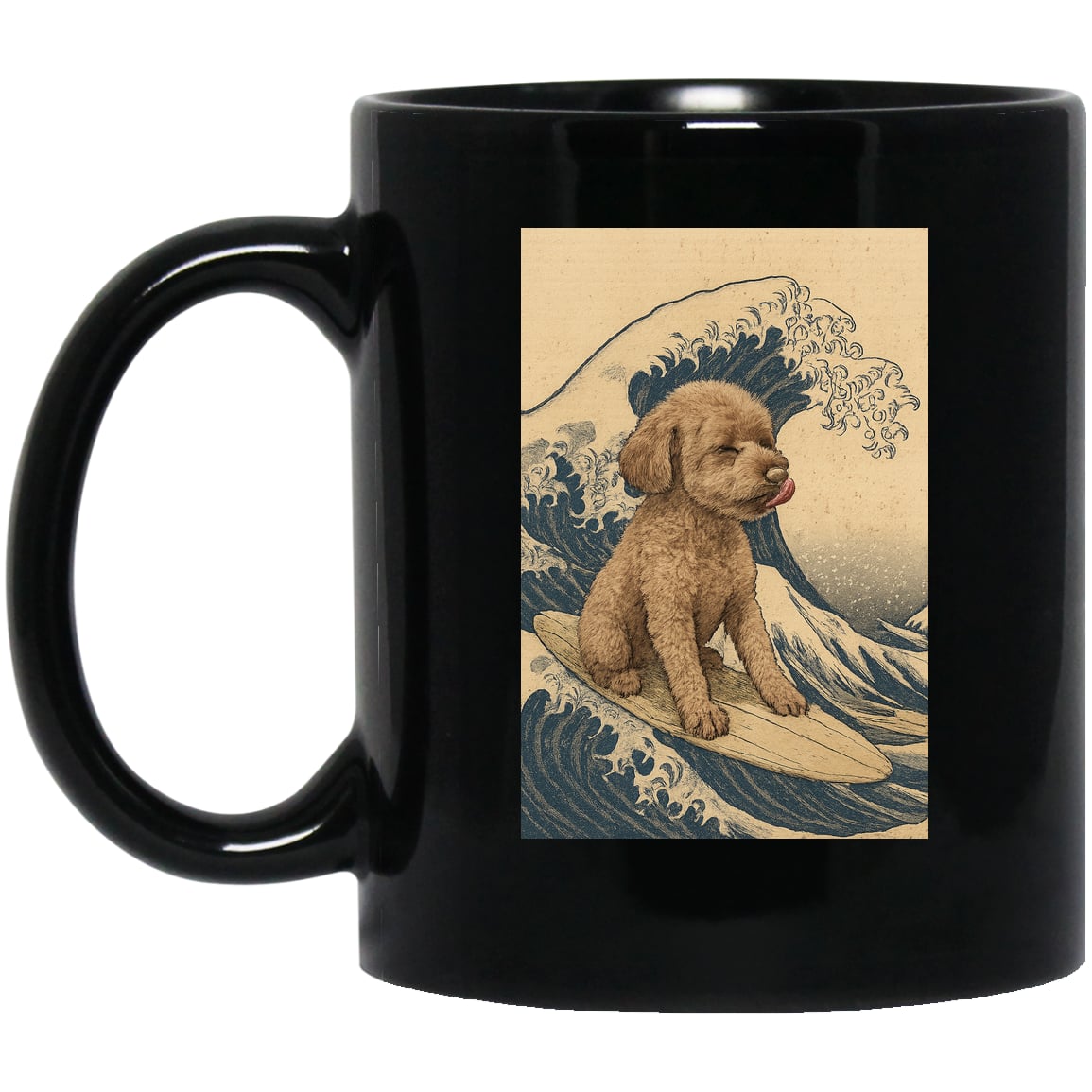 BM11OZ 11oz Black Mug Design Preview