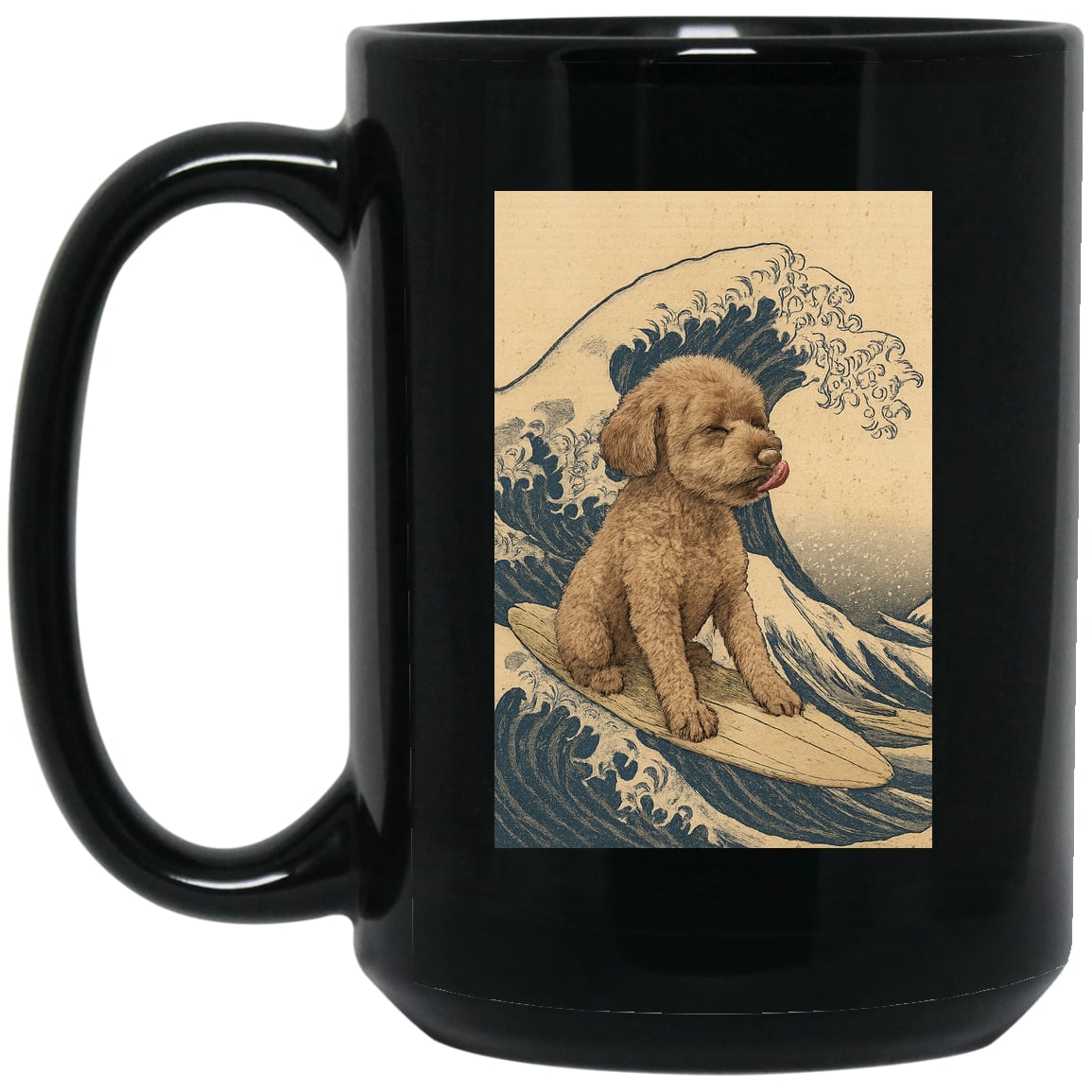 BM15OZ 15oz Black Mug Design Preview