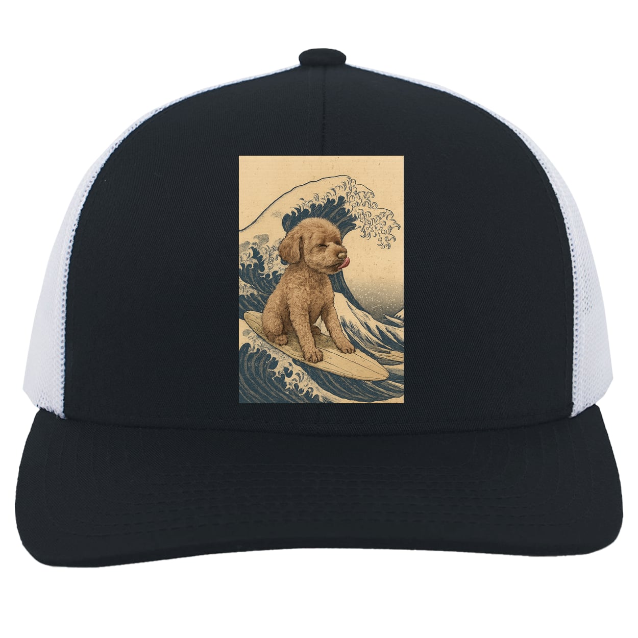 104C Trucker Snap Back - Navy/White