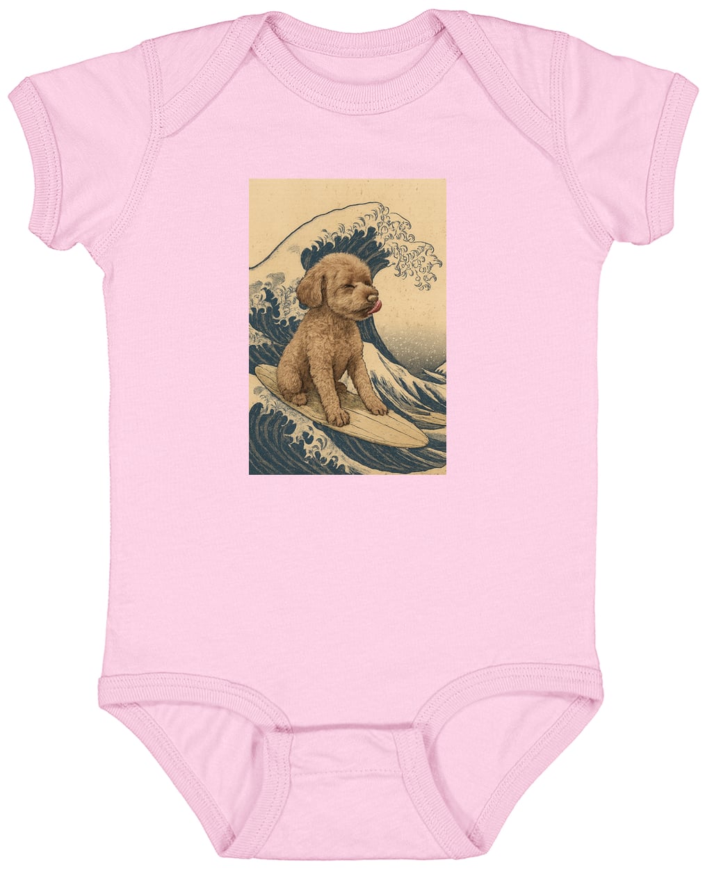 4424 Infant Fine Jersey Bodysuit - Pink