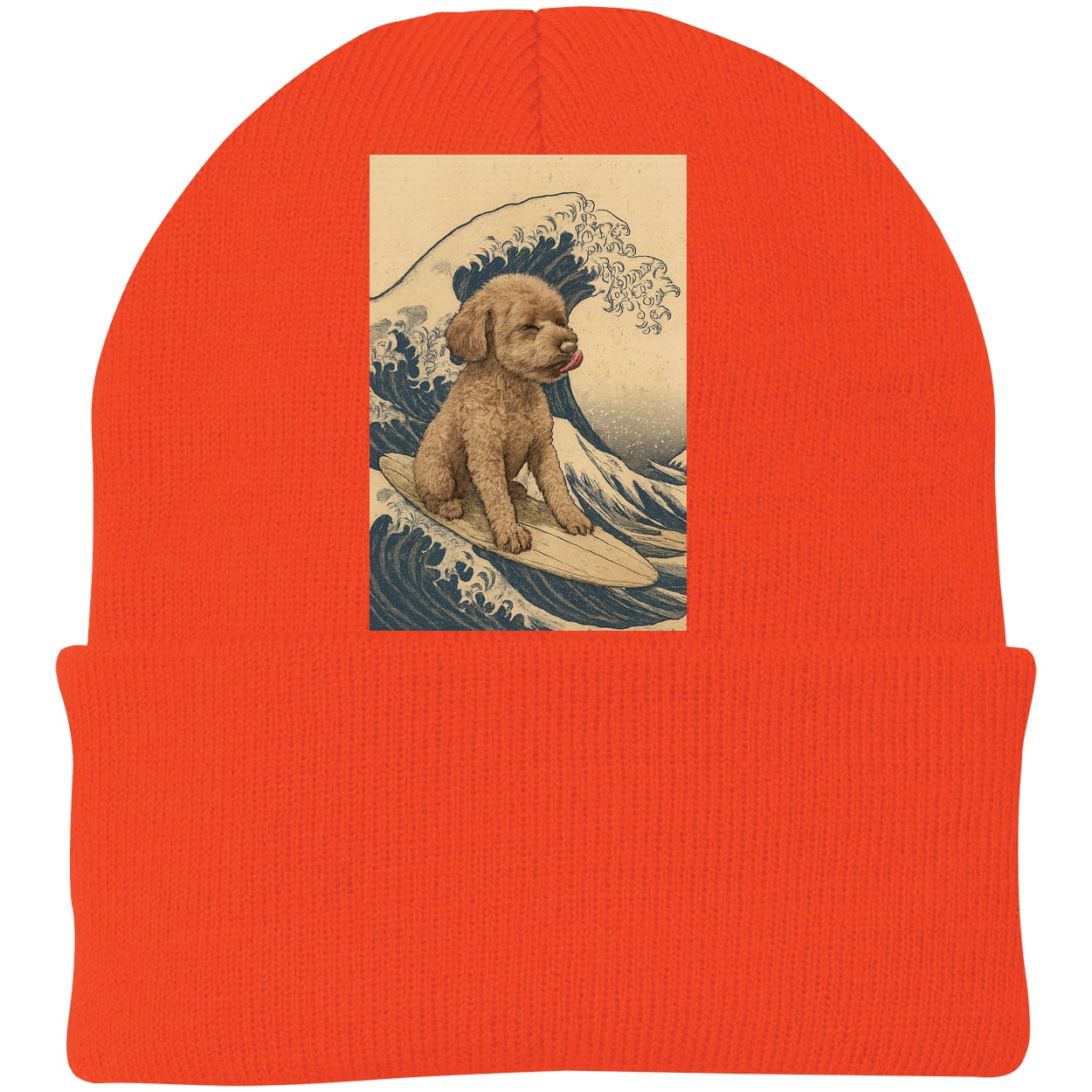 CP90 Port & Company Knit Beanie - Athletic Orange