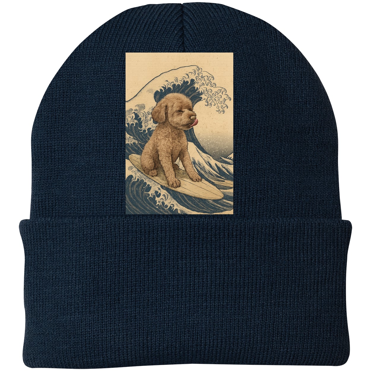 CP90 Port & Company Knit Beanie - Navy