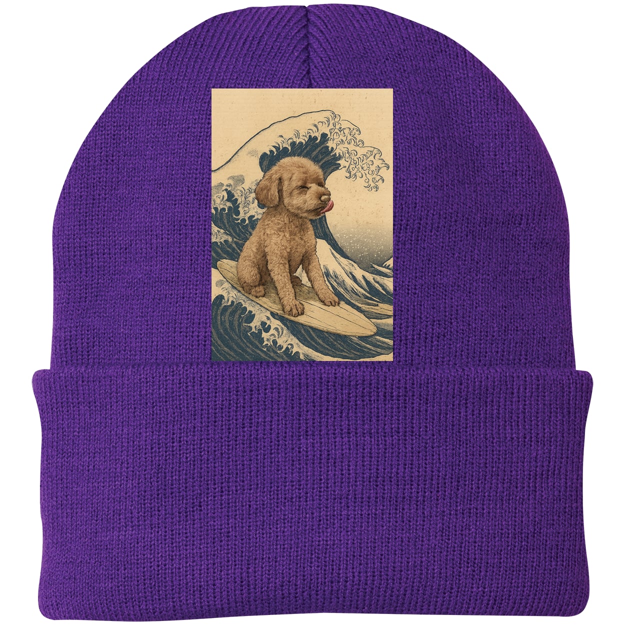 CP90 Port & Company Knit Beanie - Athletic Purple