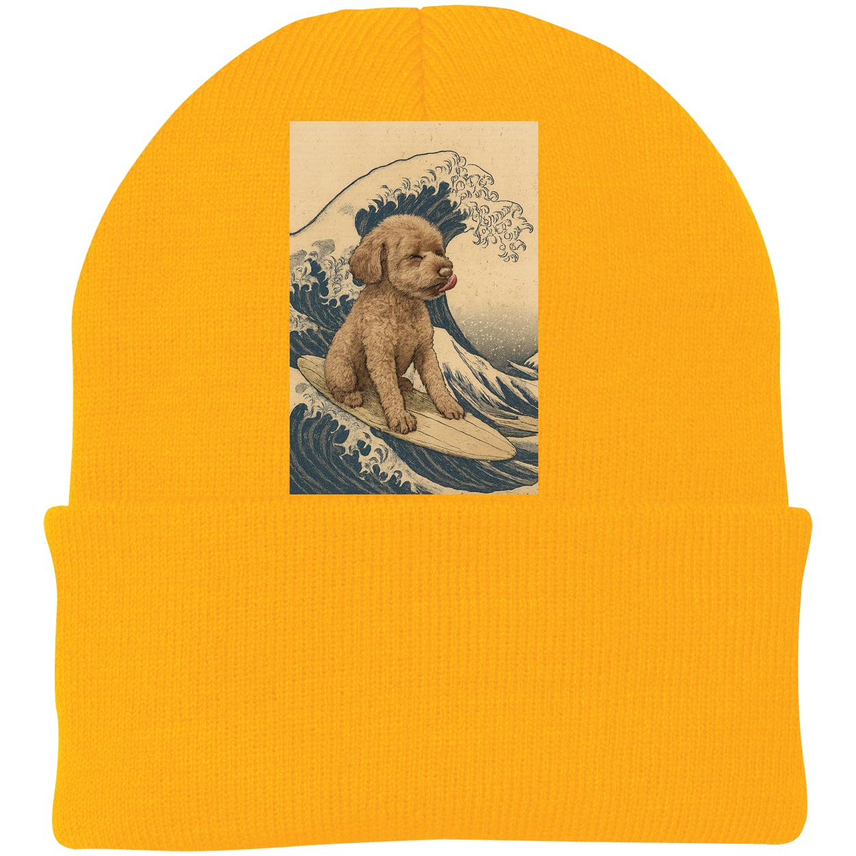CP90 Port & Company Knit Beanie - Athletic Gold