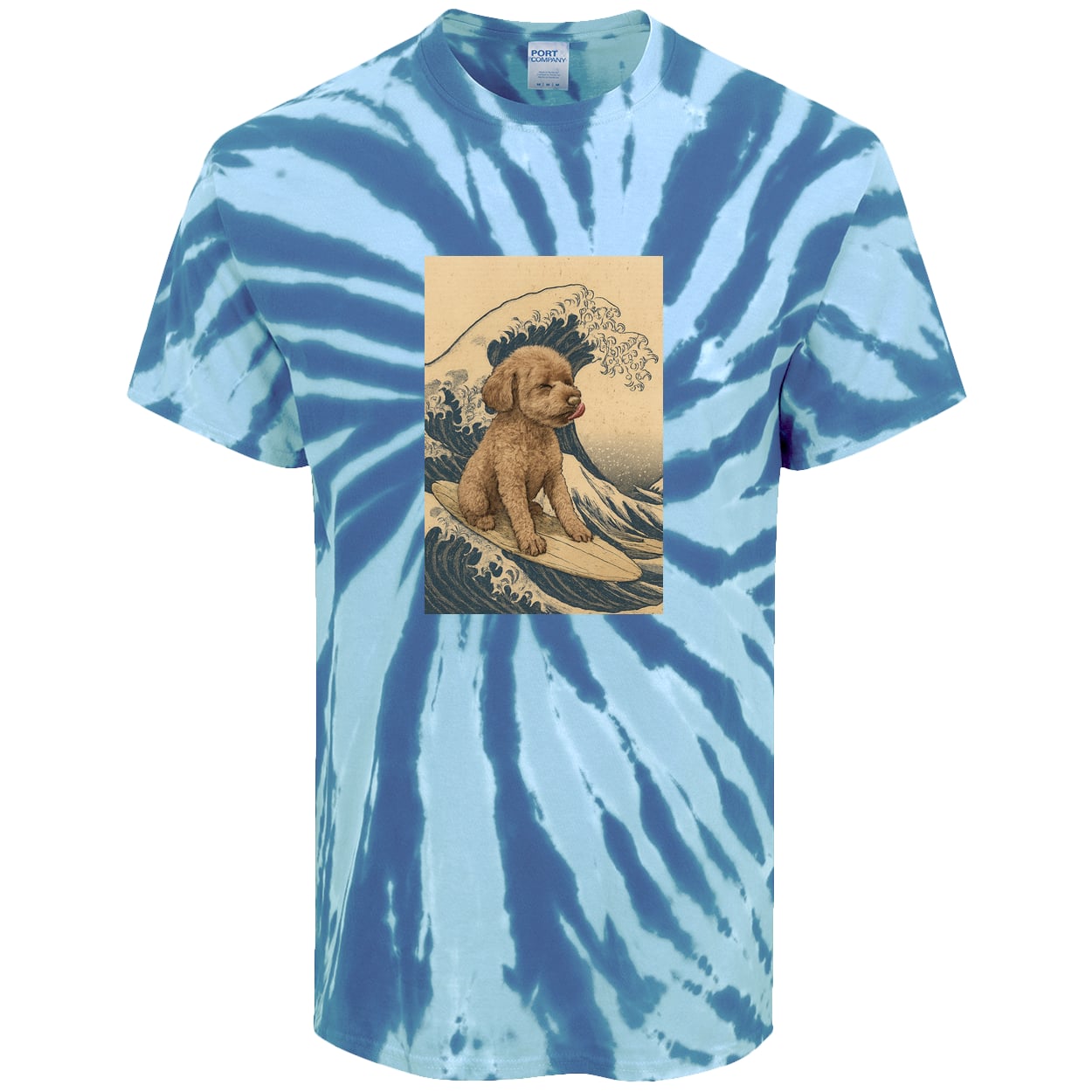 PC147 Port & Company Tie-Dye Tee - Royal