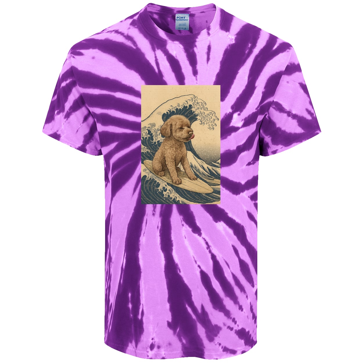 PC147 Port & Company Tie-Dye Tee - Purple